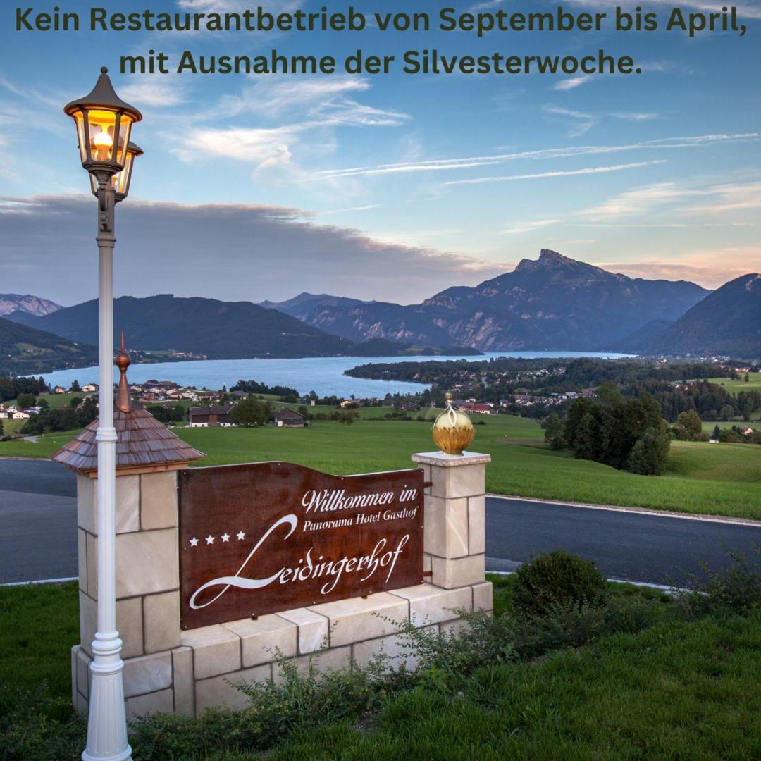 Panorama Hotel Gasthof Leidingerhof Мондзее Экстерьер фото